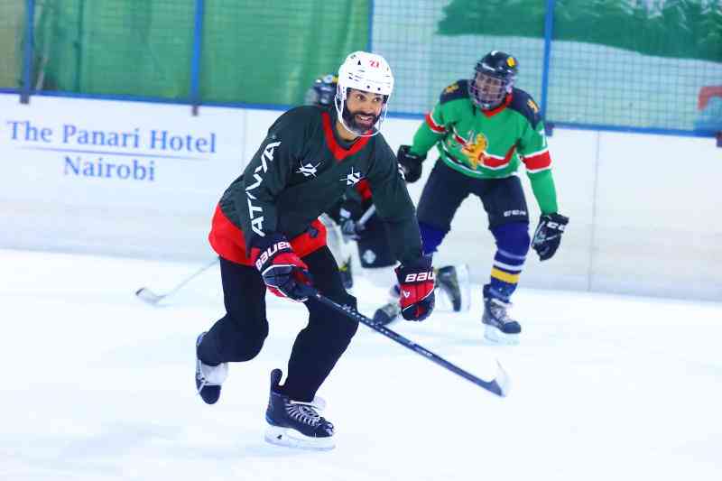Why Olympics silver medalist Oduya is on a mission to establish ice hockey in Kenya