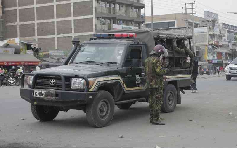 DCI officer's firearm discharges at Bungoma court, injures five