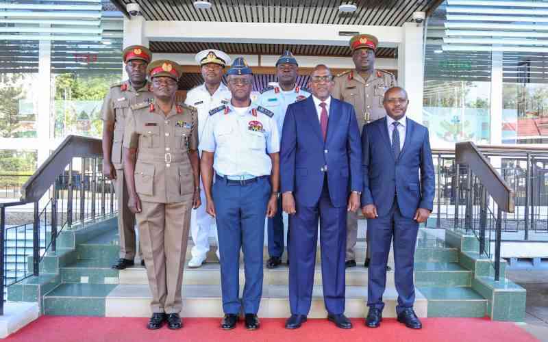 KDF changes: Lt Gen Charles Kahariri named new Vice Chief of Defence Forces