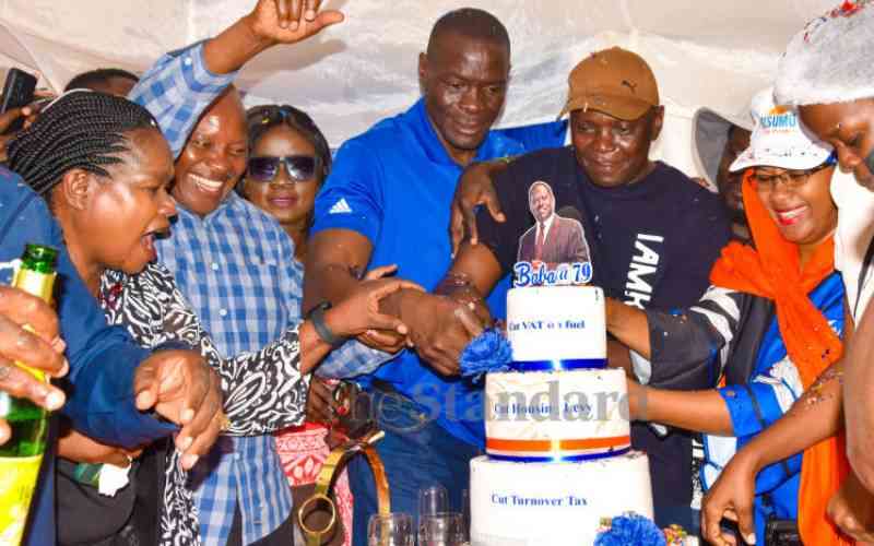 Baba's supporters opt to eat cake now that price of 'unga' is up