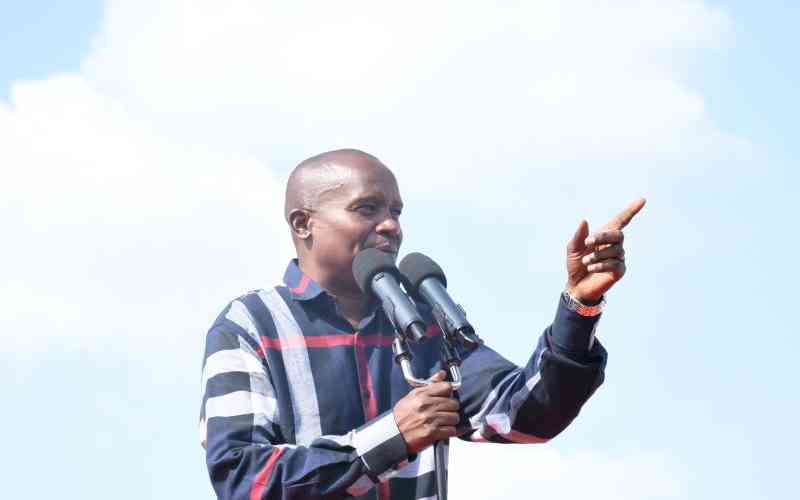 DP Kindiki calls out opposition for politicising Raila's health, says he is well