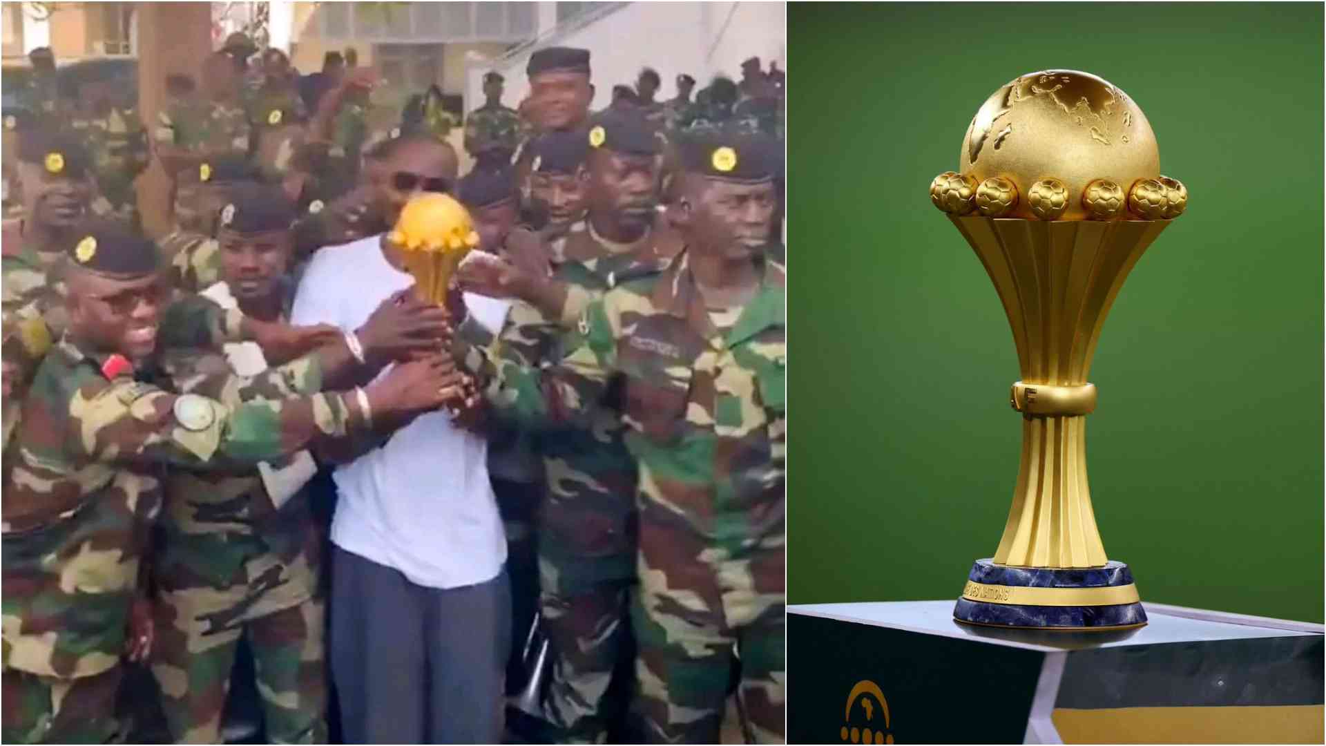 Senegal coach allegedly secures AFCON trophy at military base amid ownership dispute