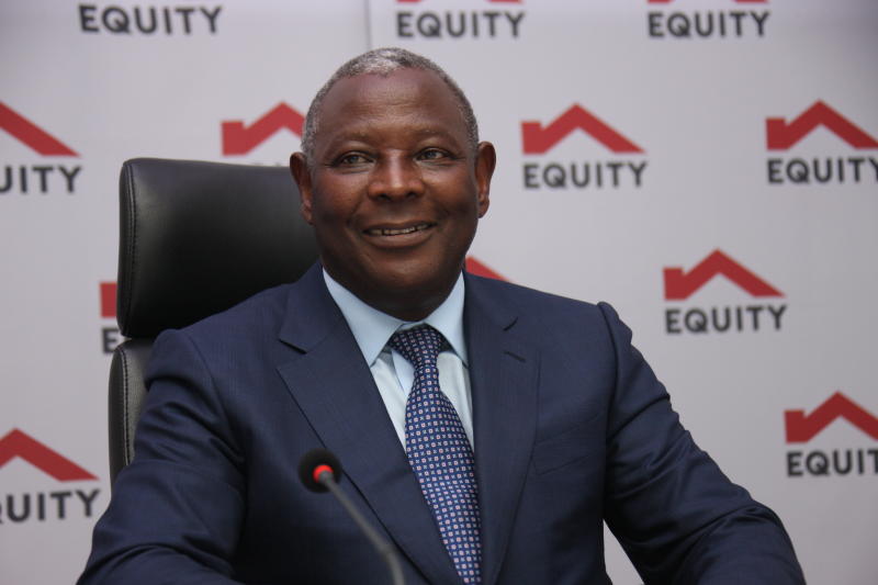 Equity's quarter one net profit on income climbs 36pc to Sh11.8b
