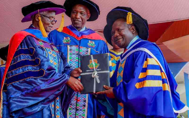 Governor Barasa pledges to leverage PhD for better service delivery