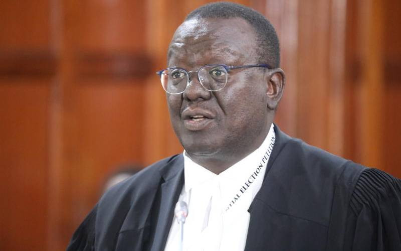 Raila's lawyer turns gun to ICC prosecutor Karim Khan
