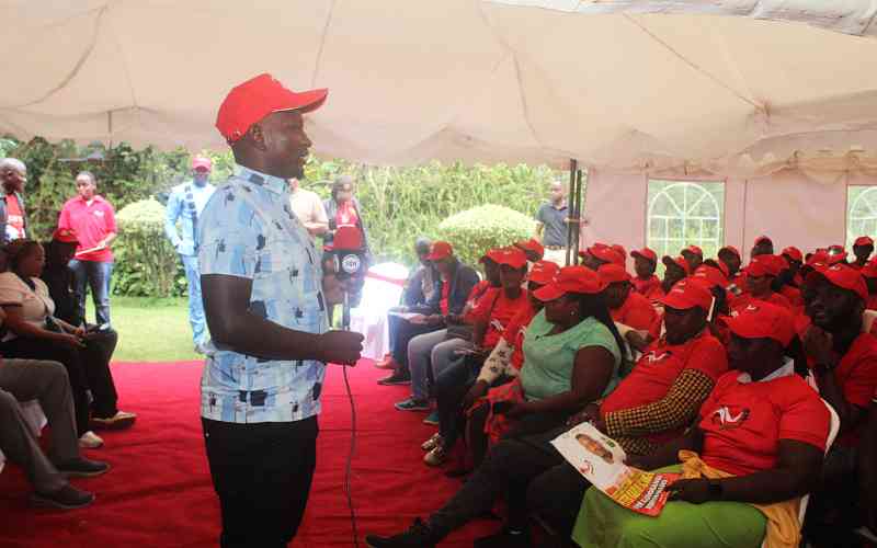 KANU unveils candidate for Kariobangi North MCA seat