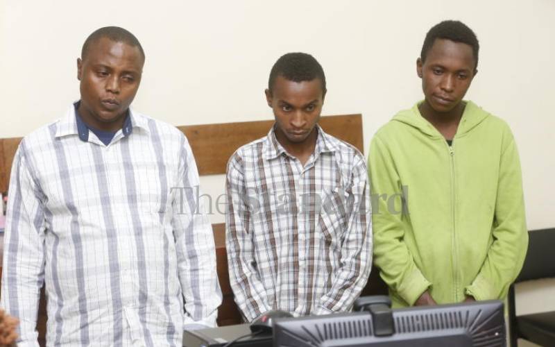Three deny murdering Sudanese, denied bail