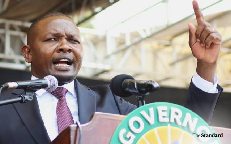 I have no grudges but some of you have to go, Mutuma tells staff