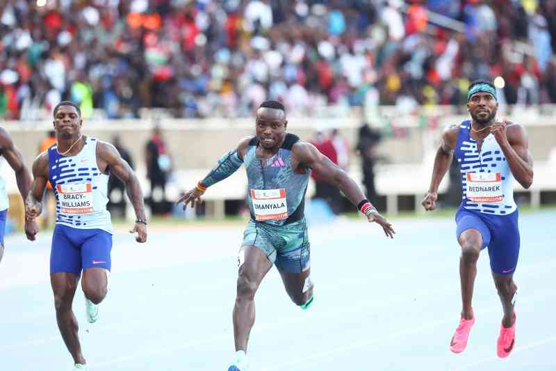 All eyes will be on Omanyala once again at Kip Keino Classic