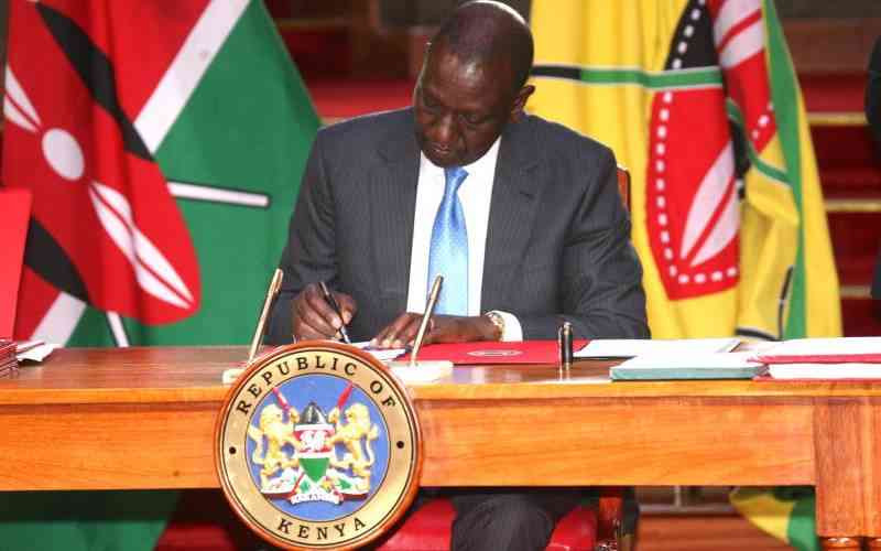 President Ruto says broad-based government has achieved legislation that focuses on national development