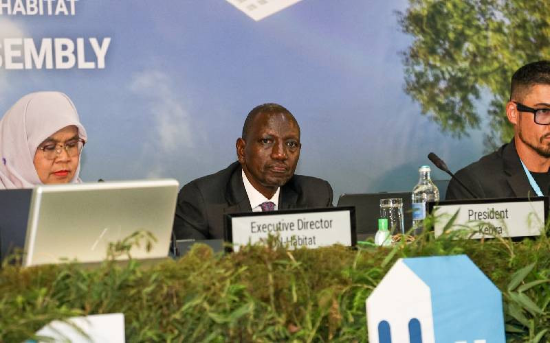 Ruto drums up support for affordable housing at UN Habitat Assembly