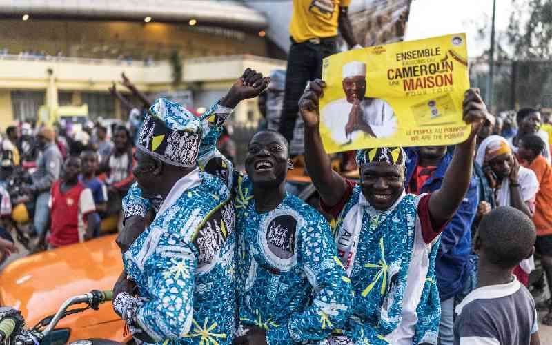 Cameroon holds presidential poll with Biya poised for 8th term
