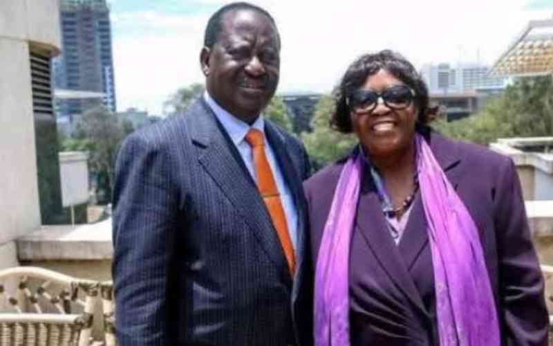 Raila Odinga's sister Beryl Achieng dies