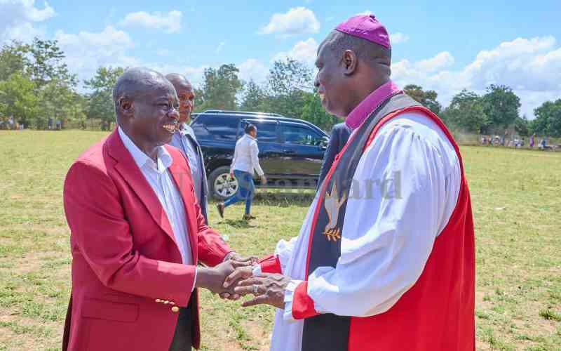 DP follows Ruto's footsteps in donations to schools, churches