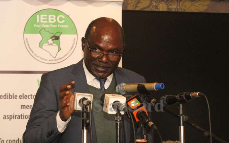 IEBC boss: Why we could delay polls in some areas