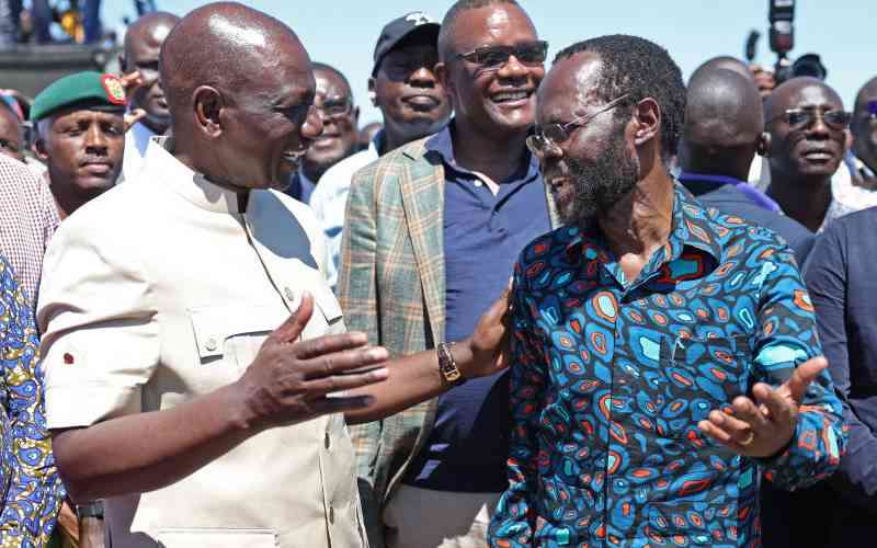 You'll not be left out of agenda on development, Ruto tells Nyanza
