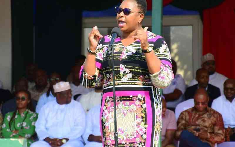 Former CS Aisha Jumwa under investigation for assaulting NGAAF director in Kilifi