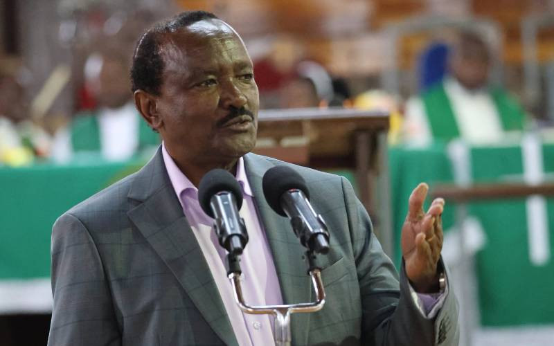 Kalonzo calls on government to bring down cost of living
