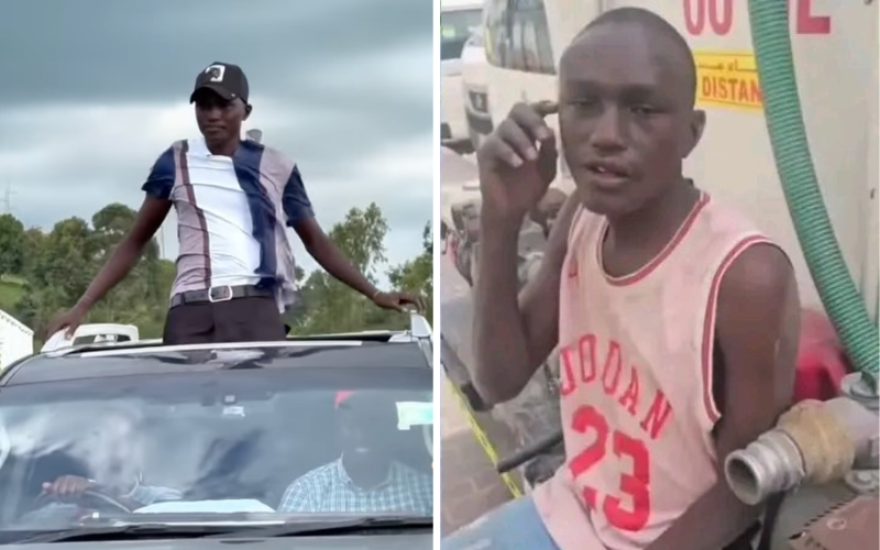 Brian Kipkoech: Viral homeless Kenyan in Dubai reunites with family after returning home