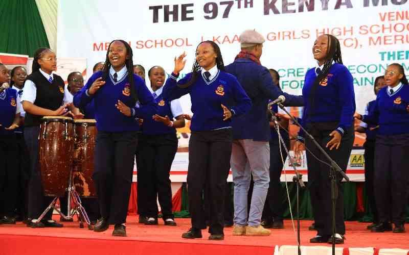 Moi Girls shine as curtain falls on rip-roaring music festival in Meru