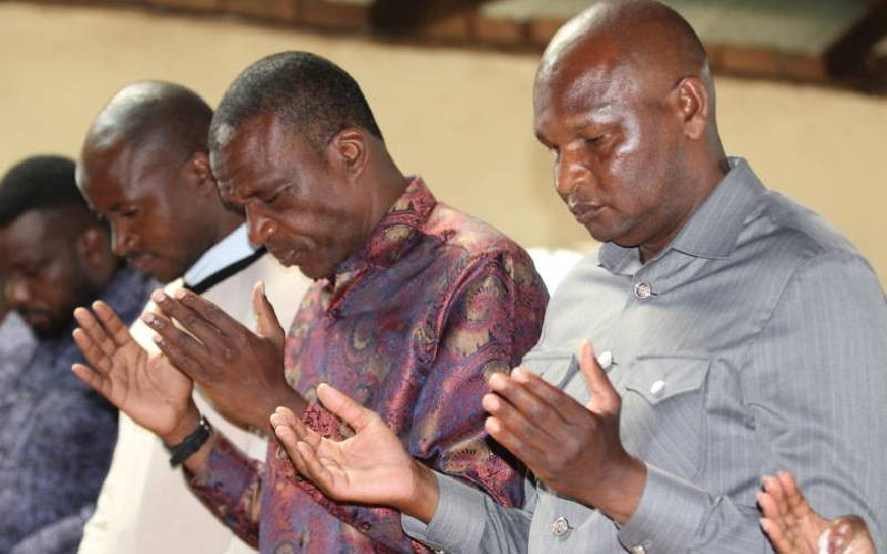 Clan performs ritual to cleanse new Malava MP in homecoming ceremony
