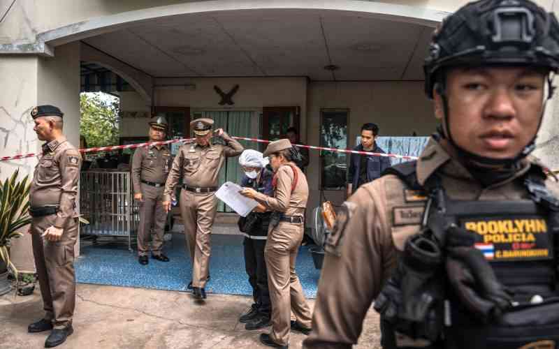 Eight dead, including teen suspect's grandparents, in Thailand shooting