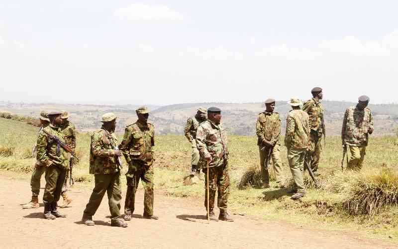 Youth, police clash in fresh battle at disputed Sh5b Koinange farm