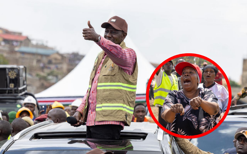 "Nipange kichele?" President Ruto excites Dandora youth with effortless Sheng mid-speech