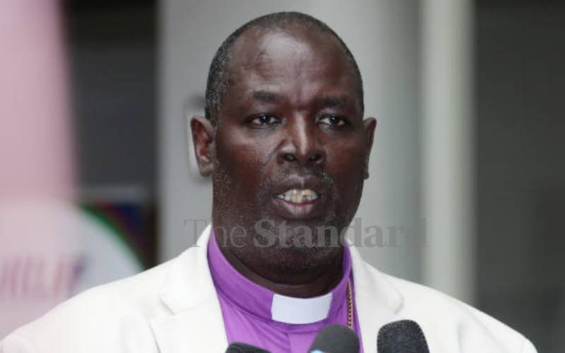 Archbishop Ole Sapit rules out debate on LGBTQ
