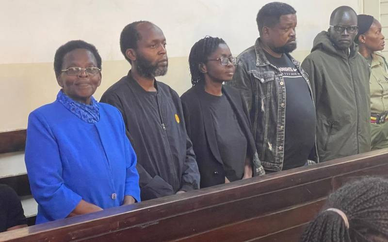 Five charged with murder of lawyer Kyalo Mbobu