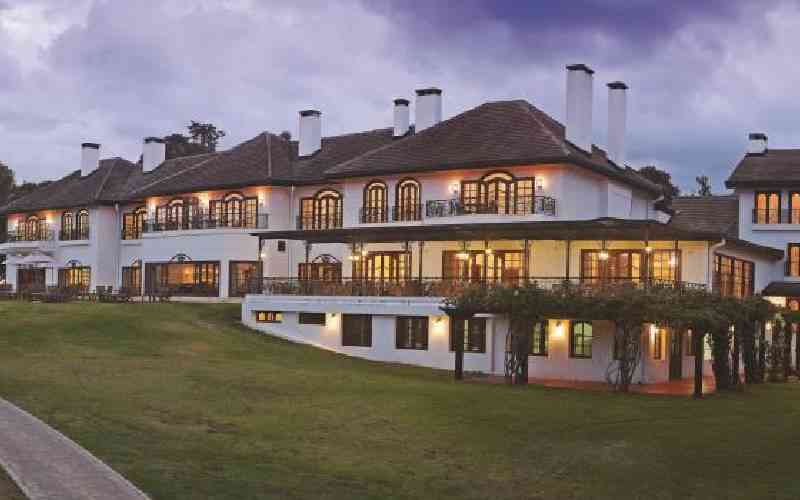 Fairmont Mount Kenya Safari Club reopens its doors after two years
