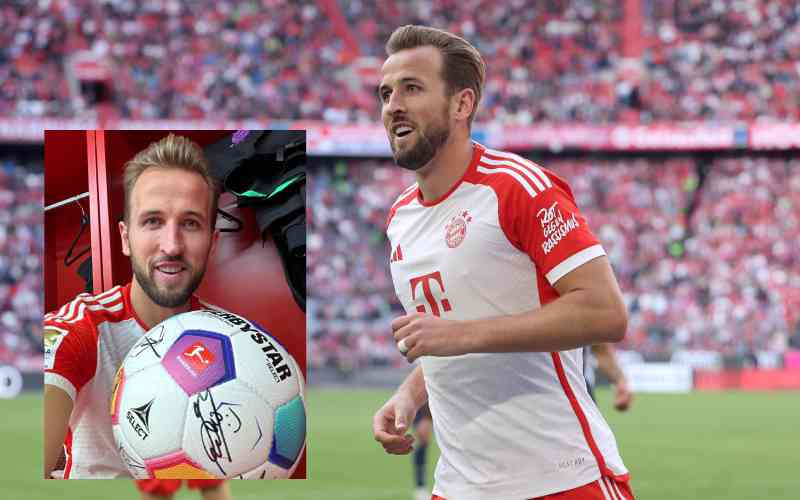 Harry Kane scores his first hat trick in Germany as Bayern demolishes Bochum 7-0
