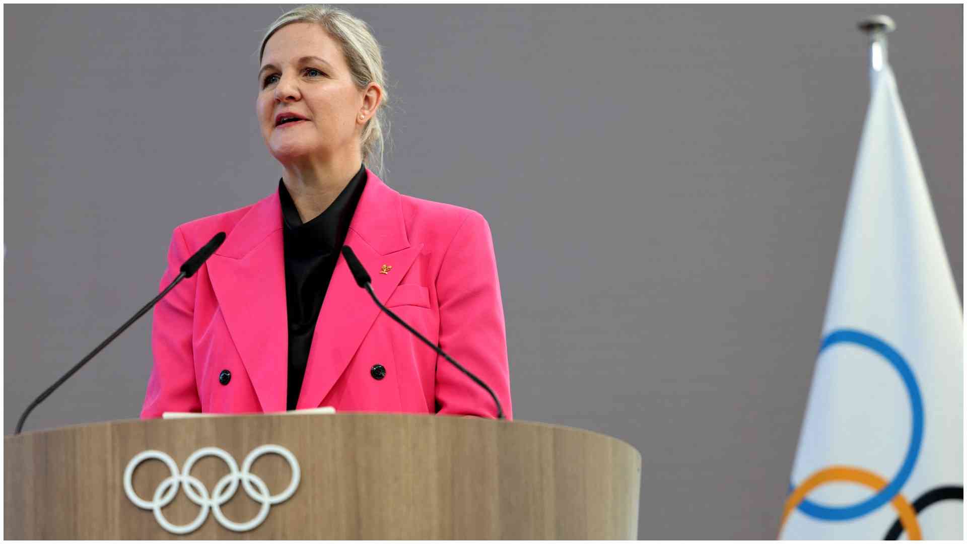 Transgender women barred from 2028 Olympics female category, IOC announces