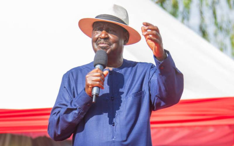 Former Prime Minister Raila Odinga is dead
