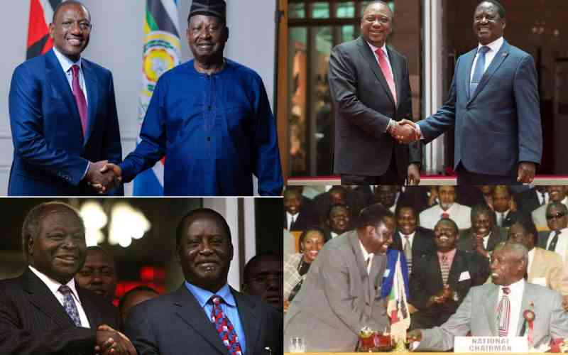Raila Odinga: The master of political handshake