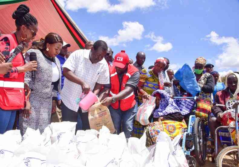 Drought victims in Makueni, Ta...