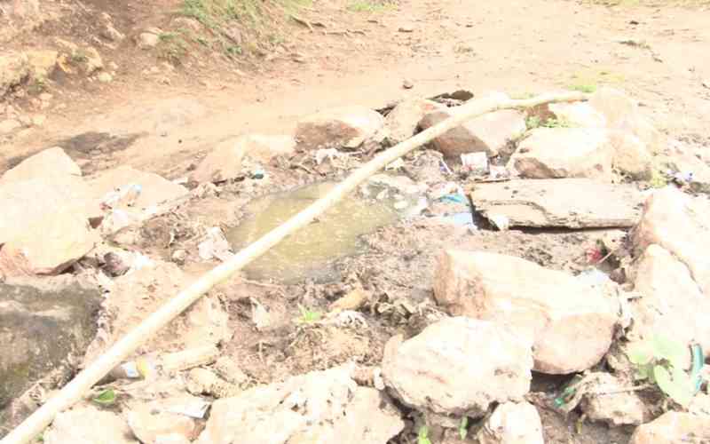 Bomet Town residents demand action over sewage stench