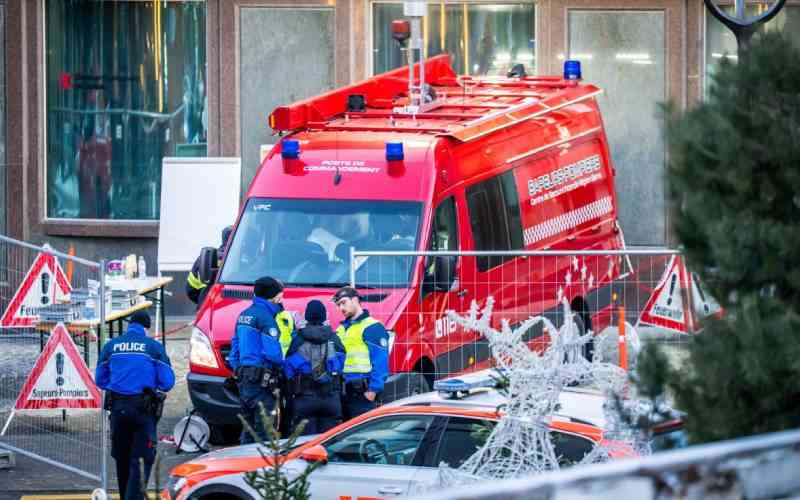 Dozens believed killed in fire at Swiss ski resort New Year party