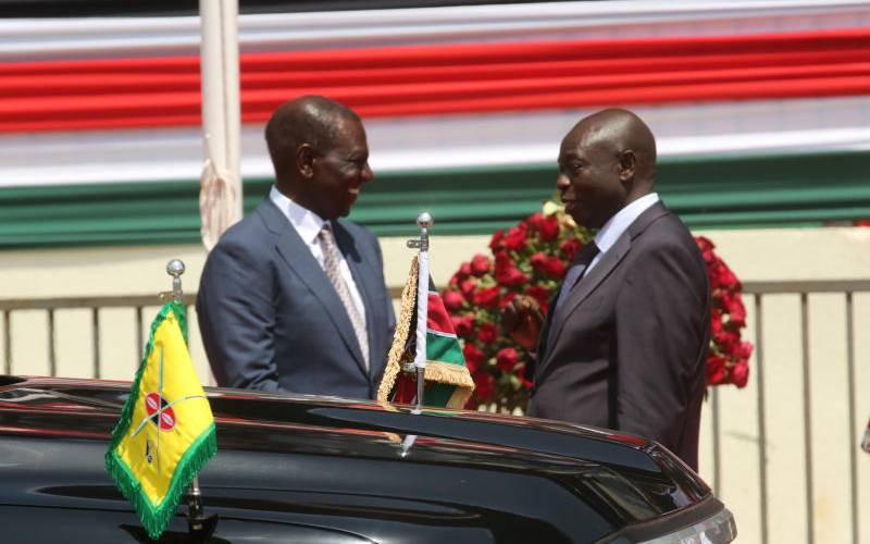 Ruto's silence on Gachagua's i...