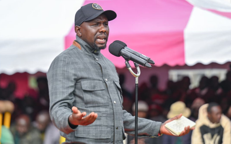 VIDEO: Anger after Murkomen publicly confronts OCS, gives seven-day ultimatum