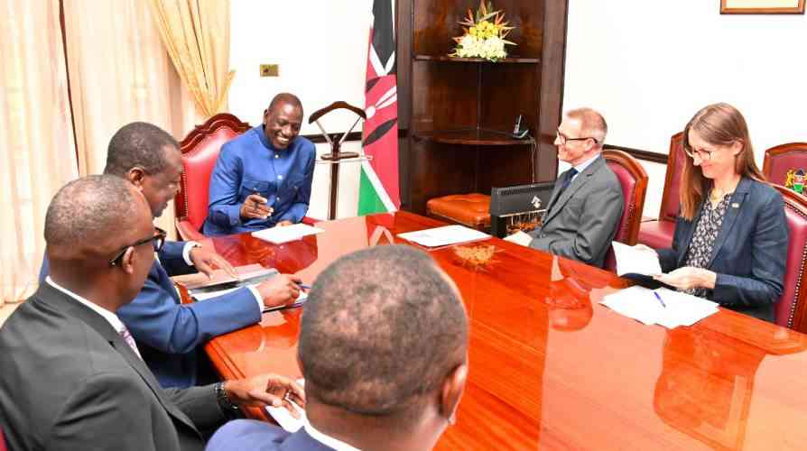 Ruto meets British High Commissioner ahead of the King Charles III visit