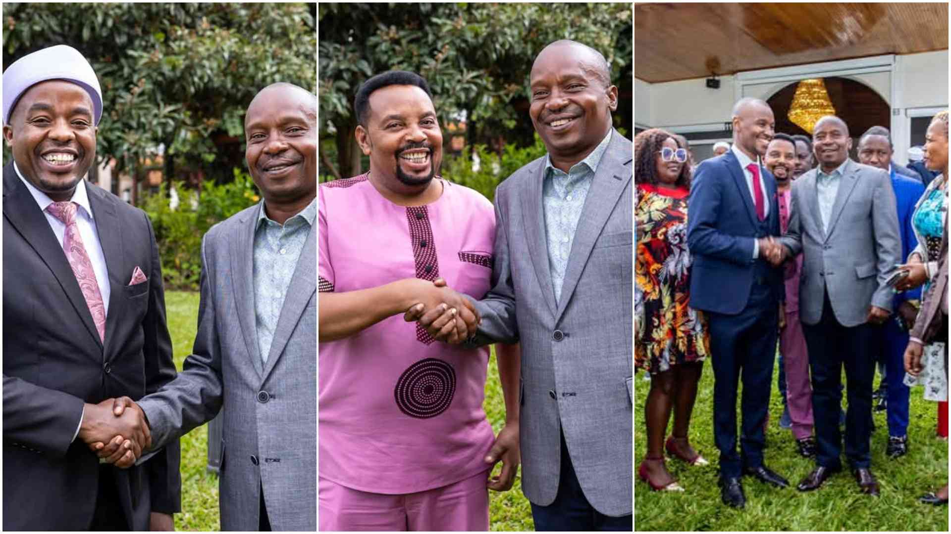 Samidoh, Karangu Muraya, Ben Githae, Mt Kenya musicians face backlash after meeting DP Kindiki in Karen