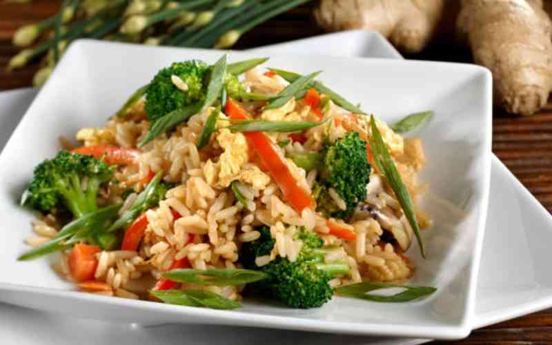 Easy recipe: Vegetable rice with green chillies