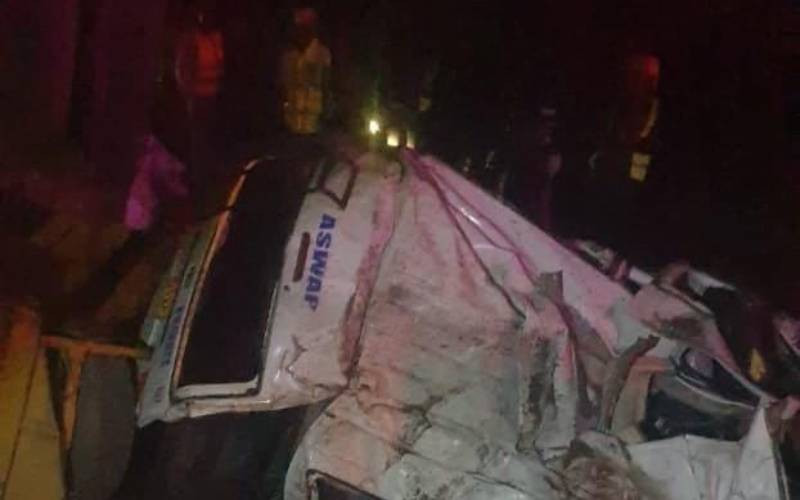 17 killed in grisly Makueni road crash