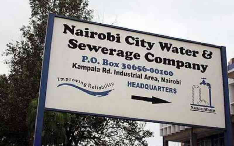 Nairobi Water admits supplying salty water to city residents