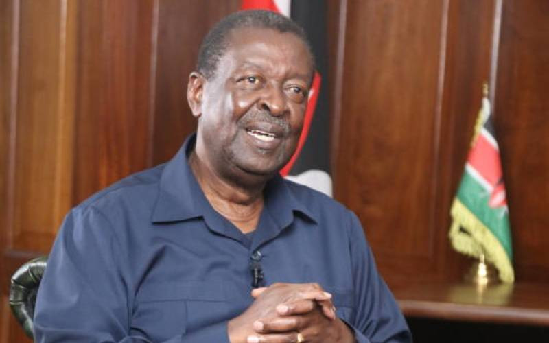 Hardship area rules are different, says Mudavadi