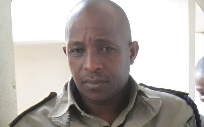 Central Police Station OCS Samson Talaam arrested