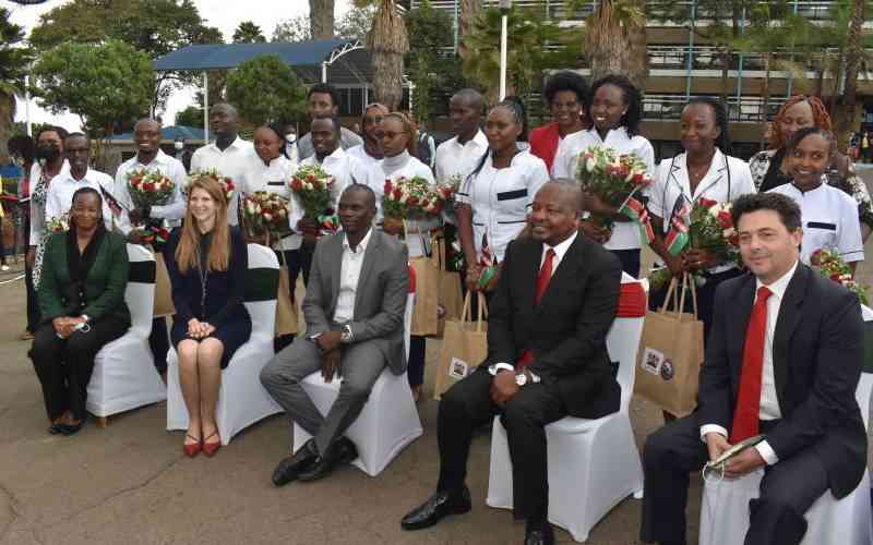 Kenya sends first batch of nurses to the UK