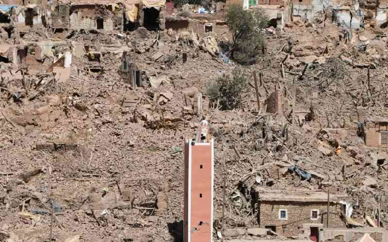 New earthquake aftershock hits Morocco