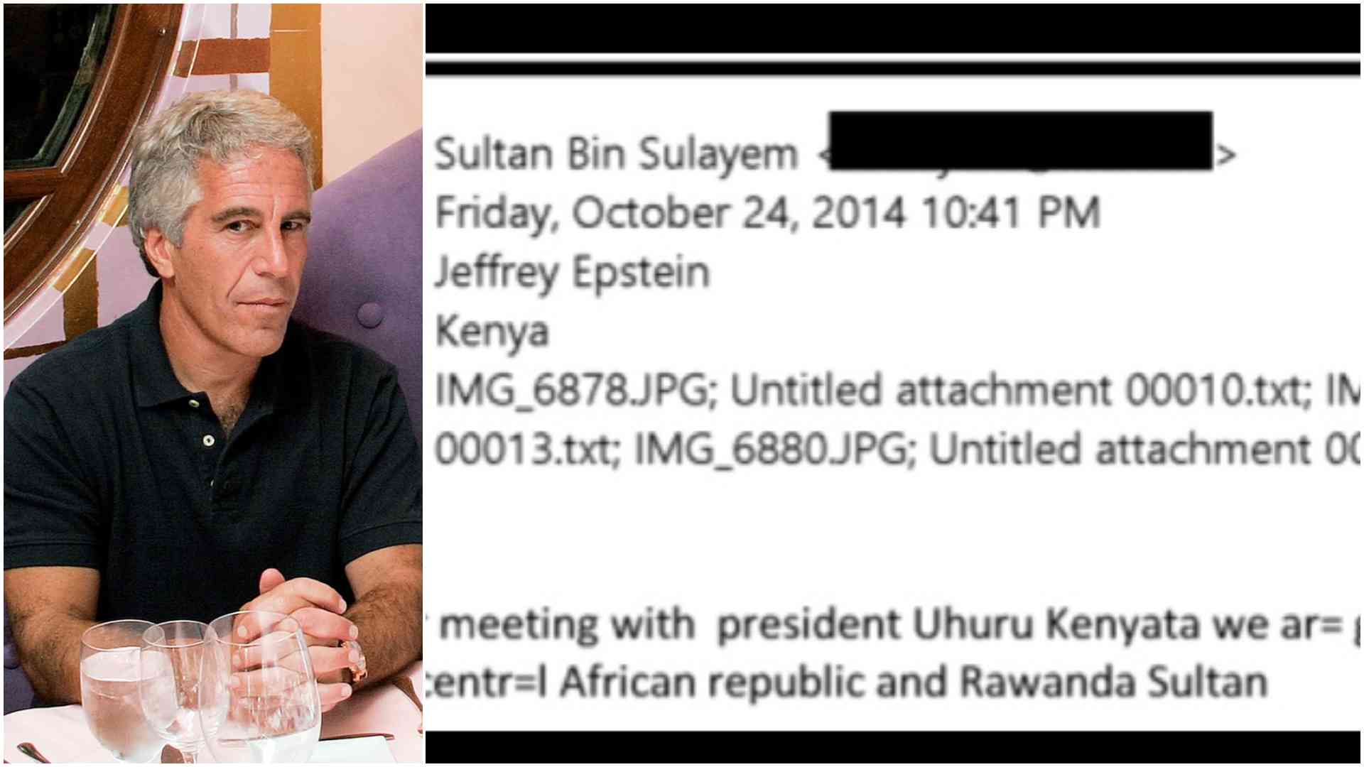 Epstein Files: Emails link former President Uhuru Kenyatta to business associate in Kenya discussions